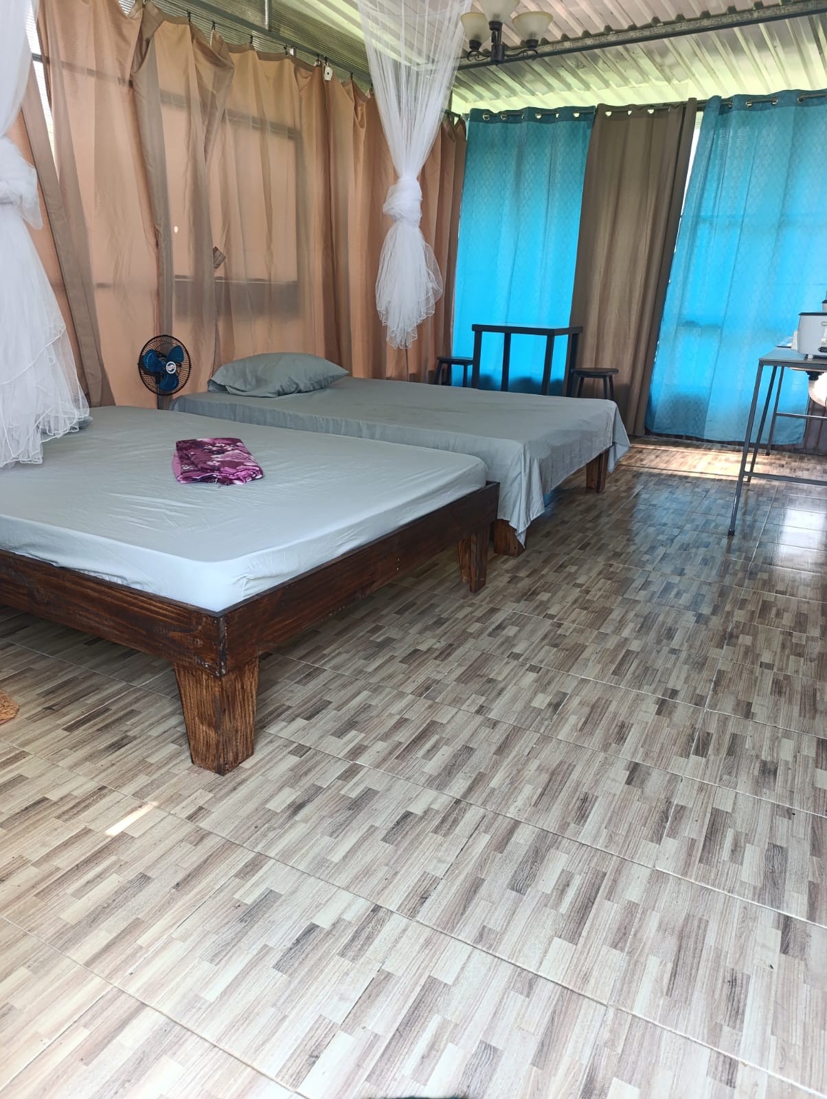 Interior de Cabaña Bosque