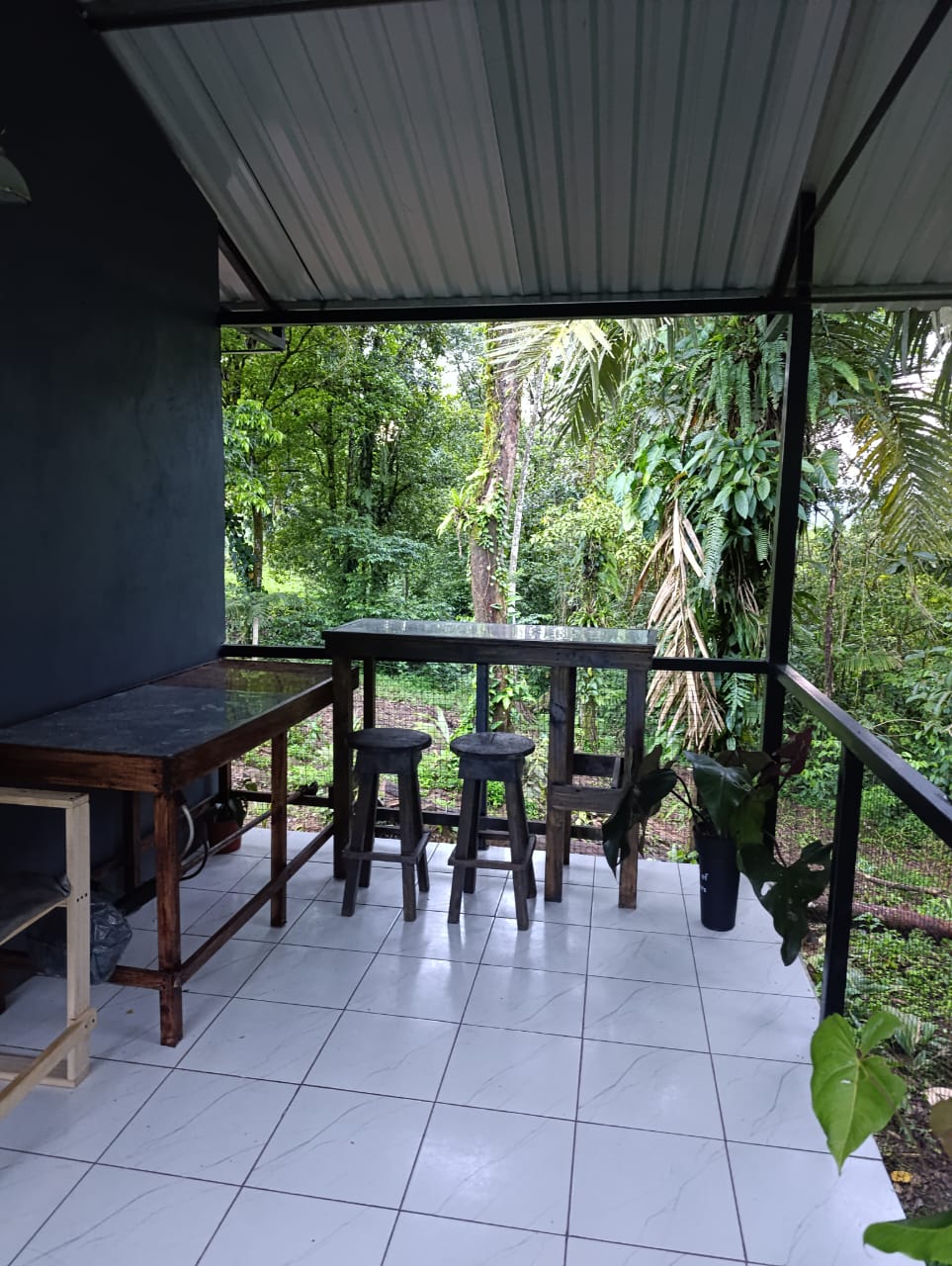 Interior de Cabaña Jardín