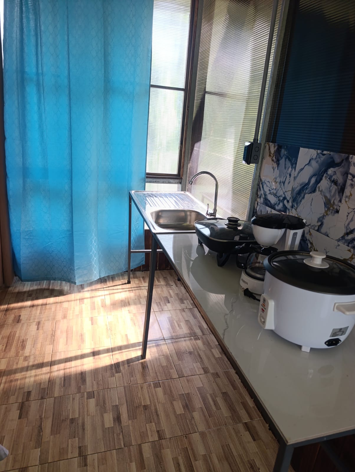 Cocina de Cabaña Bosque